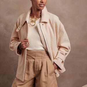 Oversized Balmacaan Jacket